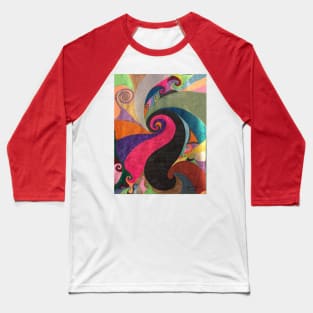 Bright Whorl II Baseball T-Shirt